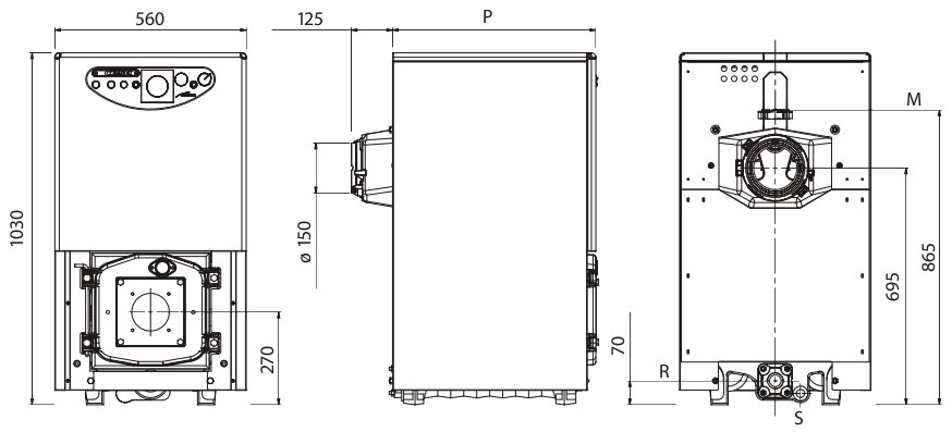 Размеры Sime 1R OF