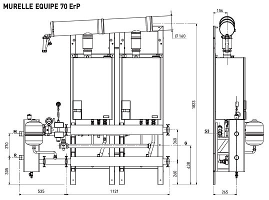Размеры Sime Murelle Equipe 70 ErP